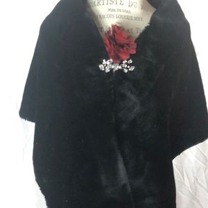 Saks Fifth Avenue Black Mink Stole 1940’s